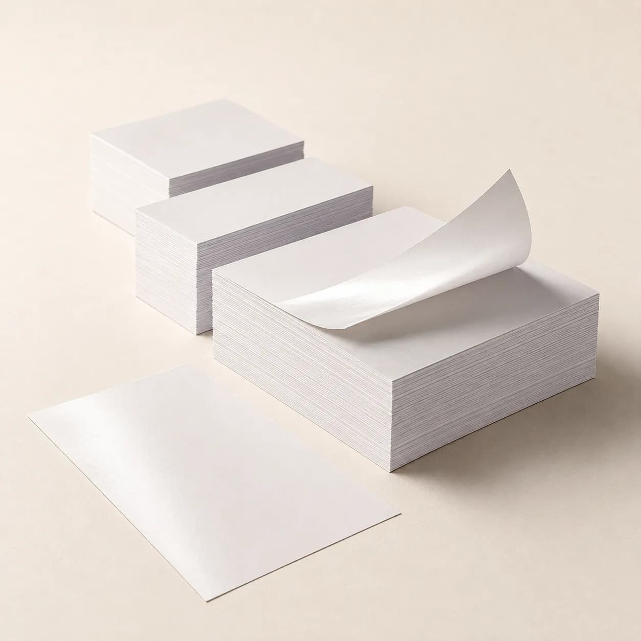 Papier samoprzylepny półbłysk — ryza 100 arkuszy w formatach SRA3, A3 i A4